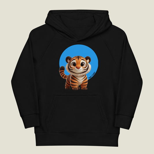 Fearless Tiger Kids Organic Cotton Hoodie