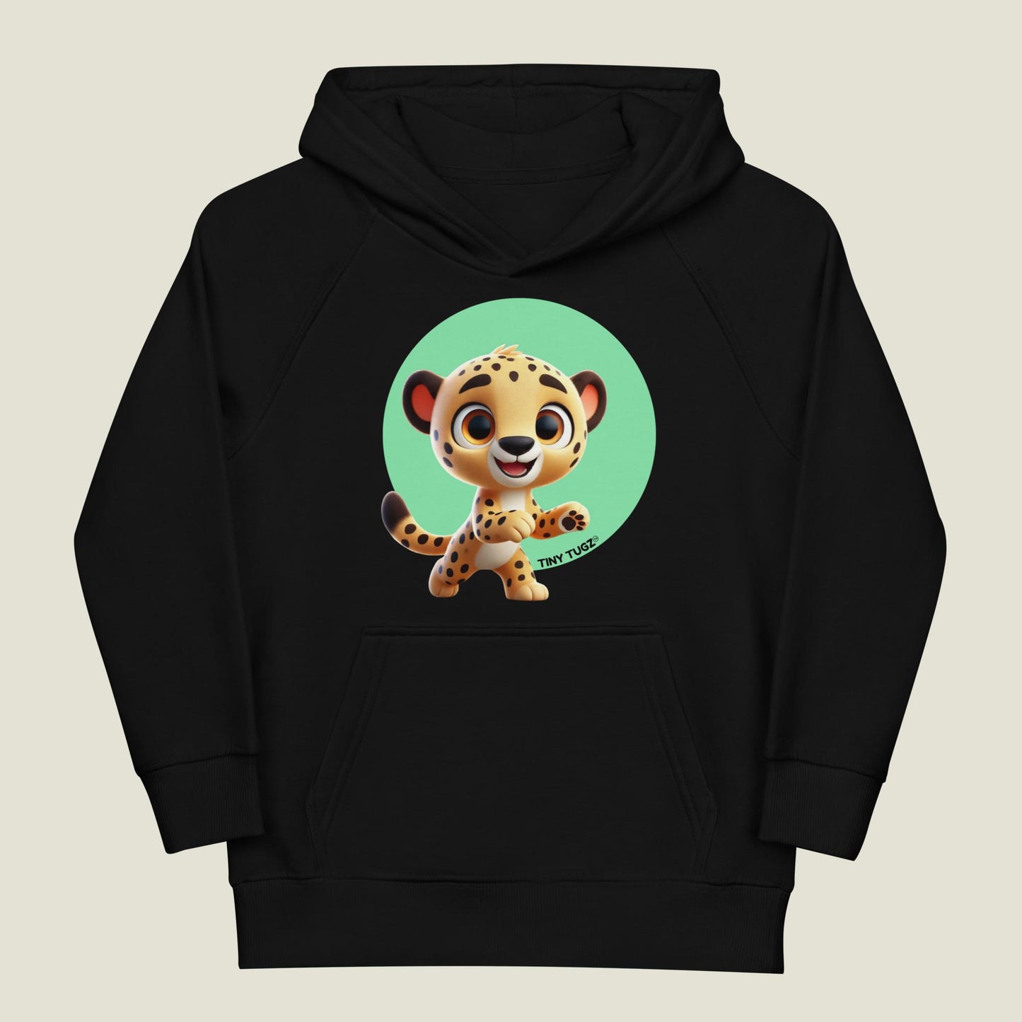 Fast-Paws Cheetah Kids Organic Cotton Hoodie