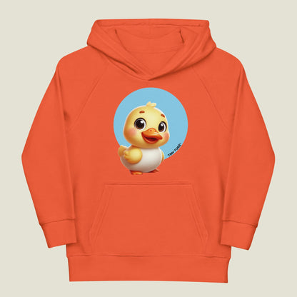 Quack-Tastic Duck Kids Organic Cotton Hoodie