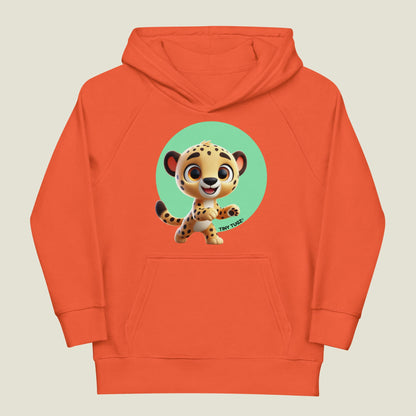 Fast-Paws Cheetah Kids Organic Cotton Hoodie