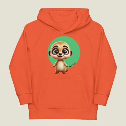 Quick-Paws Meerkat Kids Organic Cotton Hoodie