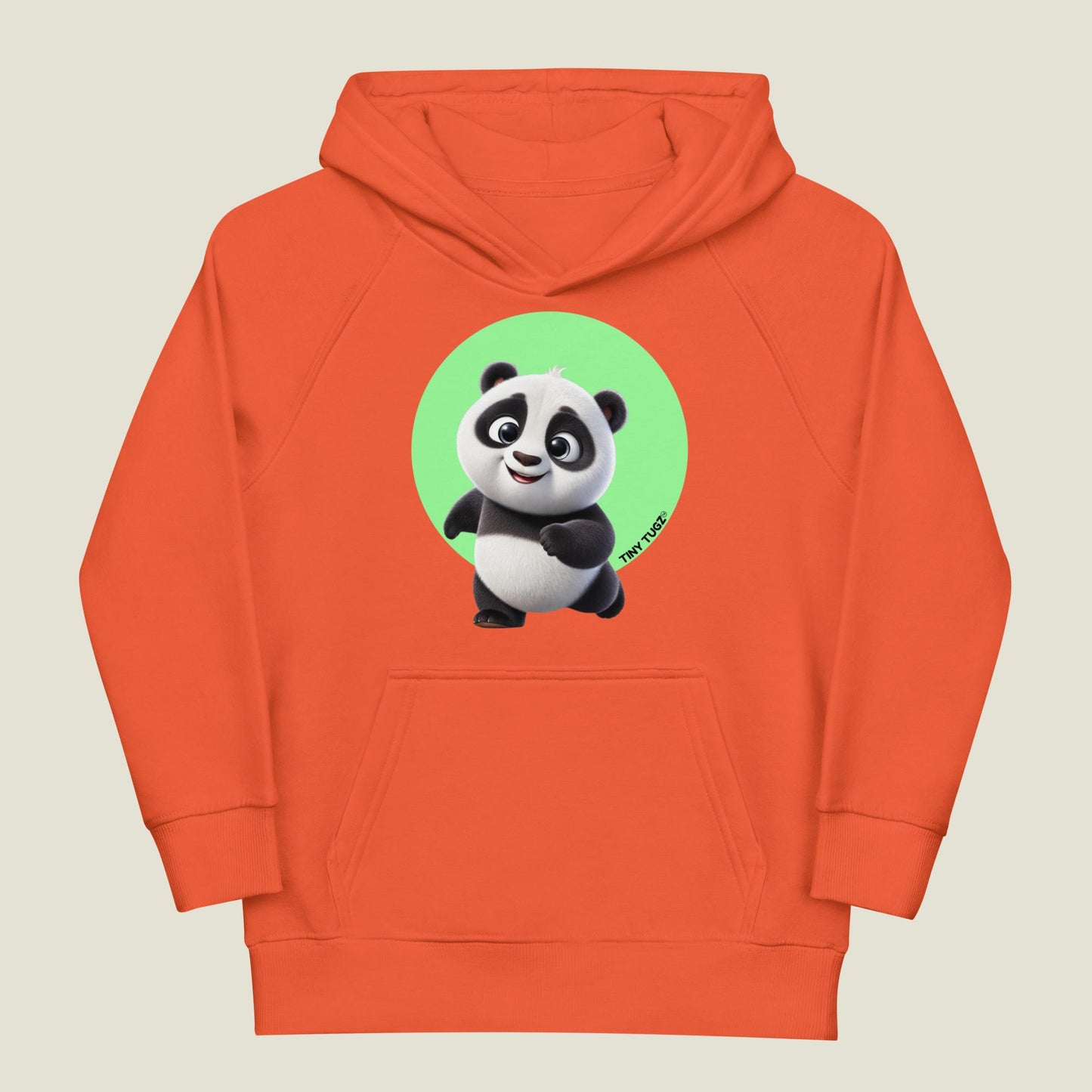 Big-Hugs Giant Panda Kids Organic Cotton Hoodie