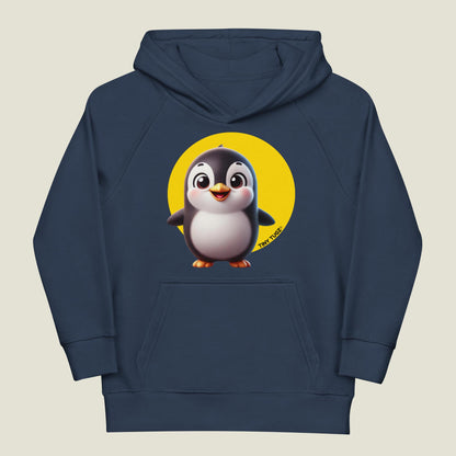 Frosty Penguin Kids Organic Cotton Hoodie