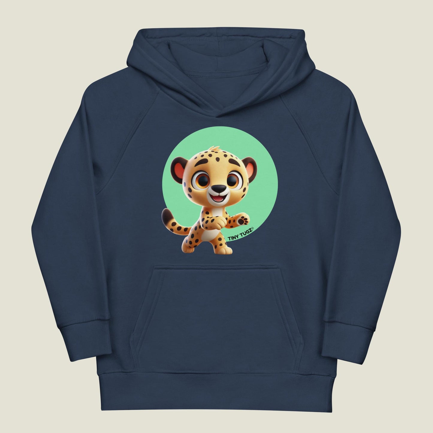 Fast-Paws Cheetah Kids Organic Cotton Hoodie