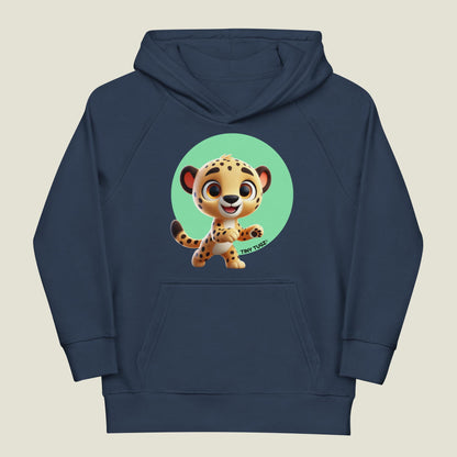 Fast-Paws Cheetah Kids Organic Cotton Hoodie