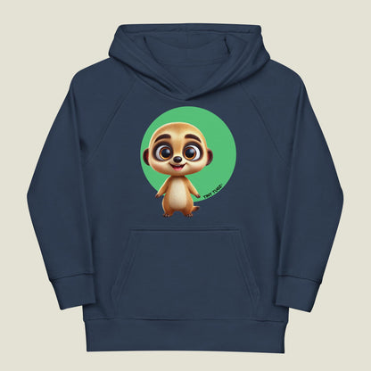 Quick-Paws Meerkat Kids Organic Cotton Hoodie