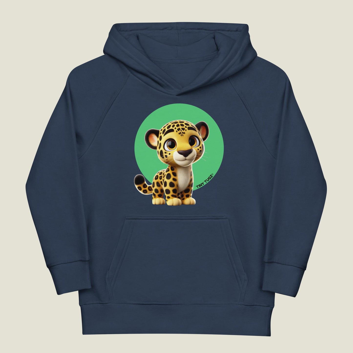 Silent-Stalker Jaguar Kids Organic Cotton Hoodie