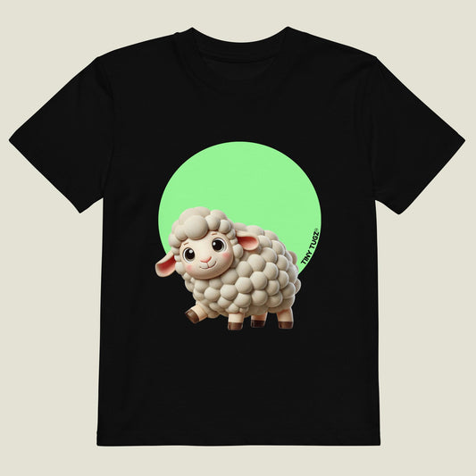 Super-Cuddly Sheep Organic Cotton T-shirt