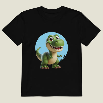 Chomp-Ready T-Rex Kids Organic Cotton T-shirt