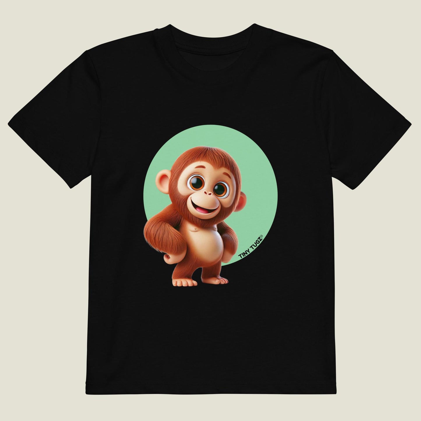 Swing-Ready Orangutan Kids Organic Cotton T-shirt