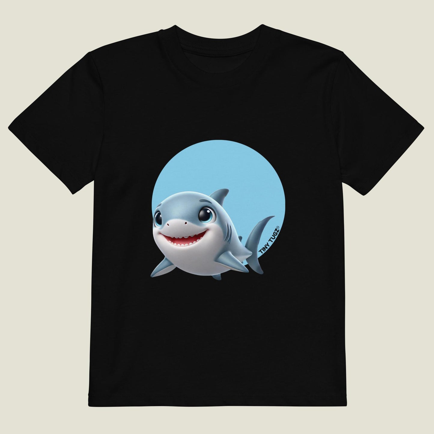 Mega-Bite Great White Shark Organic Cotton T-shirt