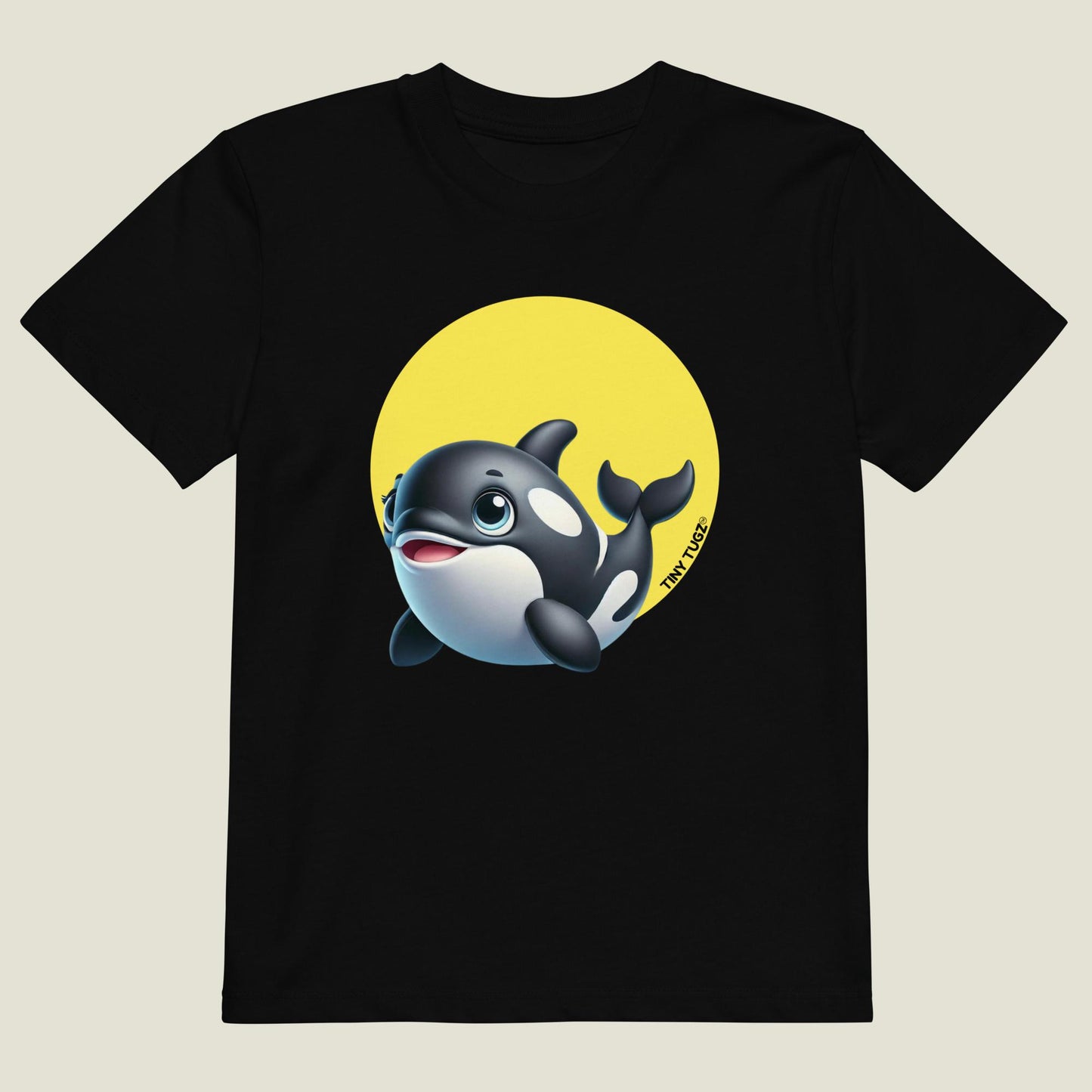 Ocean-Wild Killer Whale Organic Cotton T-shirt