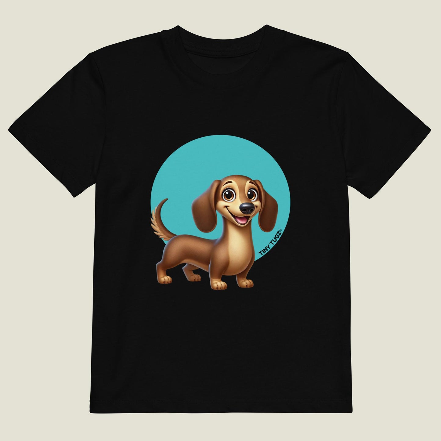 Wag-Tastic Dachshund Organic Cotton T-shirt