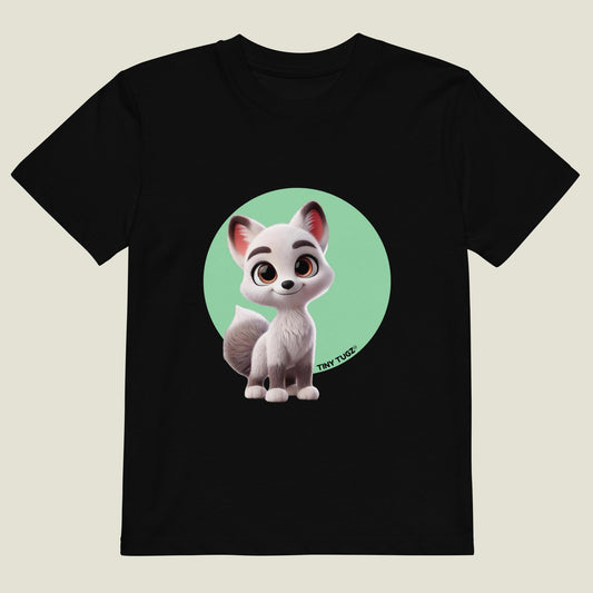 Snow-Quick Arctic Fox Organic Cotton T-shirt