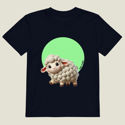 Super-Cuddly Sheep Organic Cotton T-shirt