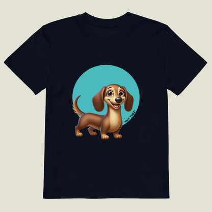 Wag-Tastic Dachshund Organic Cotton T-shirt