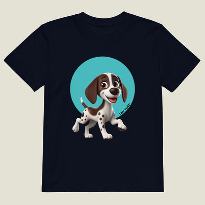 Quick-Paws German Shorthaired Pointer Organic Cotton T-shirt