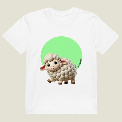 Super-Cuddly Sheep Organic Cotton T-shirt