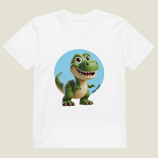 Chomp-Ready T-Rex Kids Organic Cotton T-shirt