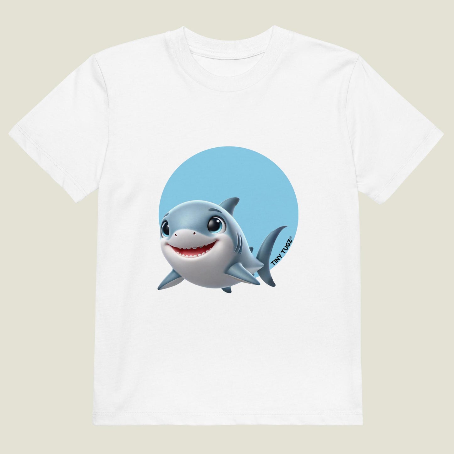 Mega-Bite Great White Shark Organic Cotton T-shirt