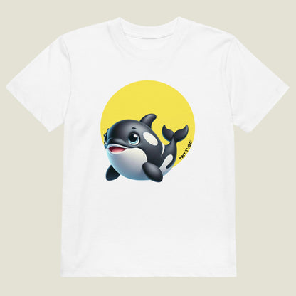 Ocean-Wild Killer Whale Organic Cotton T-shirt