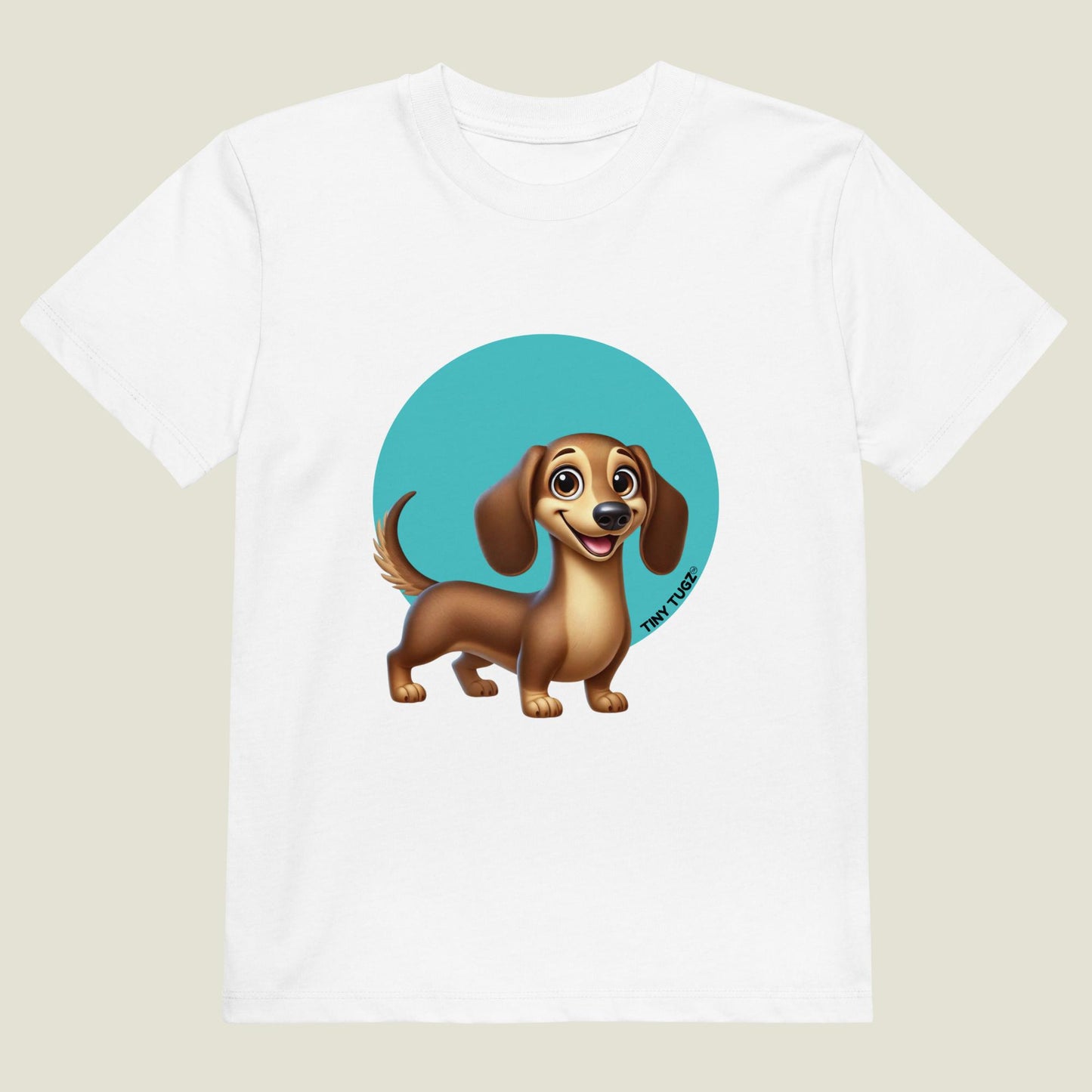 Wag-Tastic Dachshund Organic Cotton T-shirt