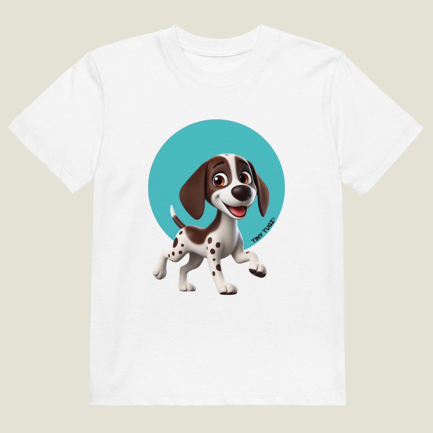 Quick-Paws German Shorthaired Pointer Organic Cotton T-shirt