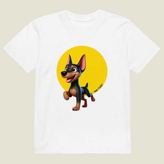 Fearless-Spirit Dobermann Organic Cotton T-shirt