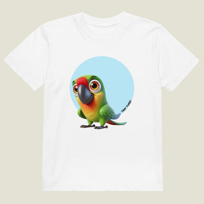 Chatter-Ready Parrot Organic Cotton T-shirt