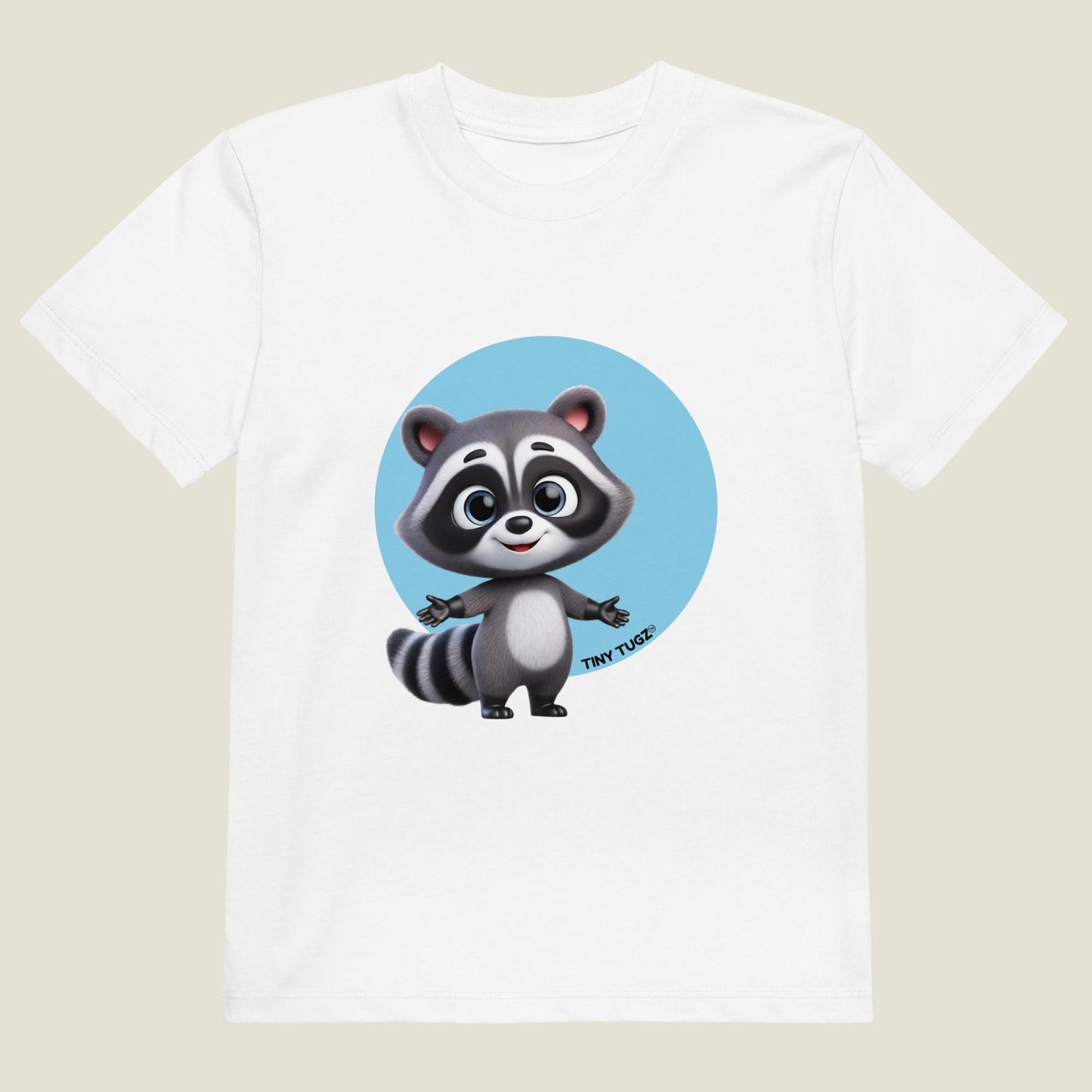 Mischief-Maker Raccoon Organic Cotton T-shirt